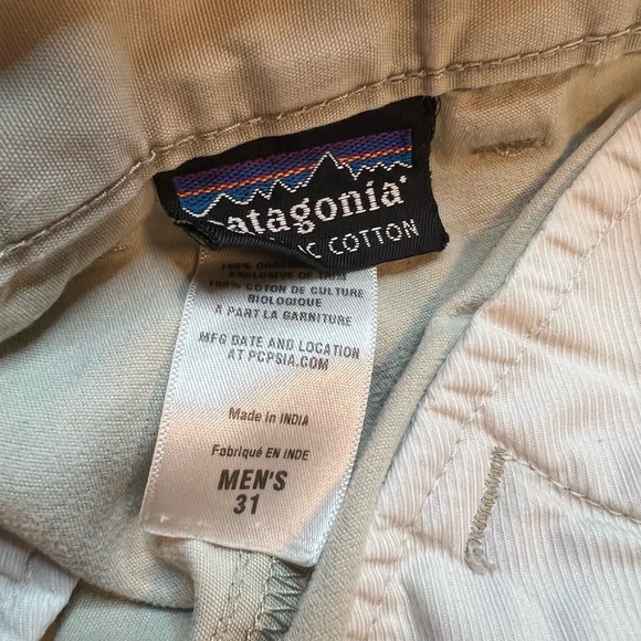 Patagonia Mens Size 31 Organic Cotton‎ Shorts - Picture 5 of 6